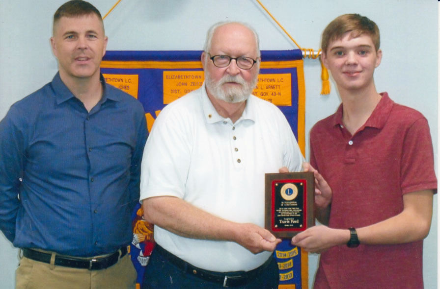 E’town Lions members honor Field
